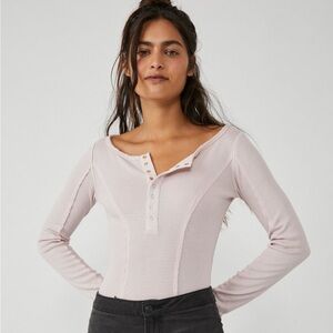 NWOT Free People Sloan Bodysuit